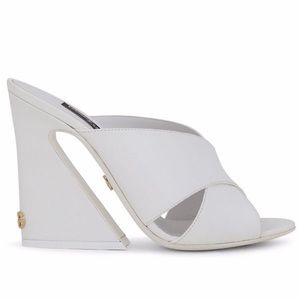 Dolce & Gabbana tapered-heel leather sandals